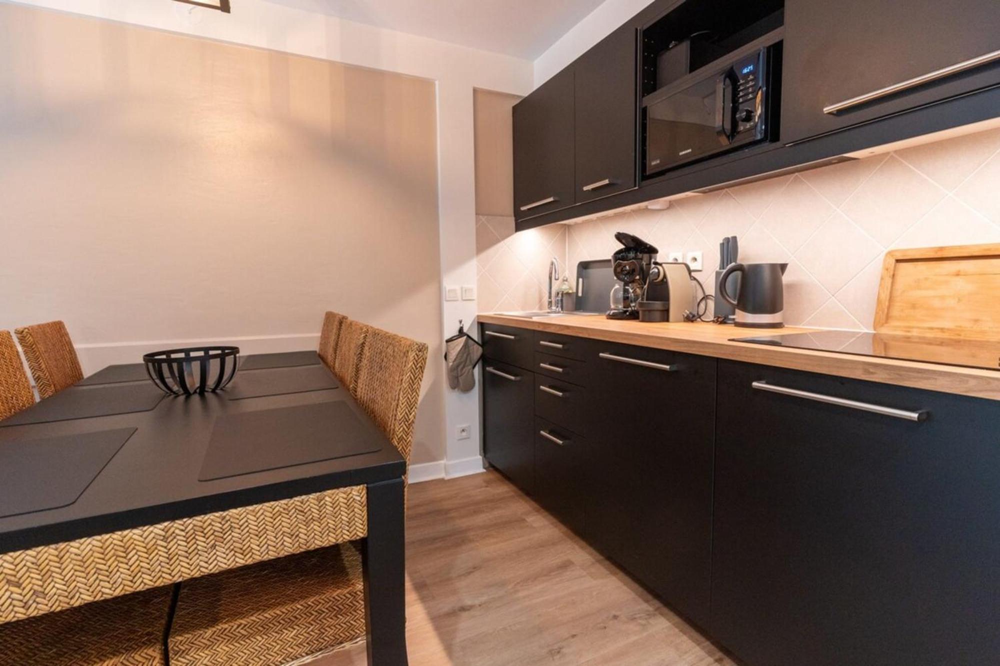Beautiful Flat With Swimming Pool Tennis Court And Private Car Parking 09 Le Touquet Exteriör bild